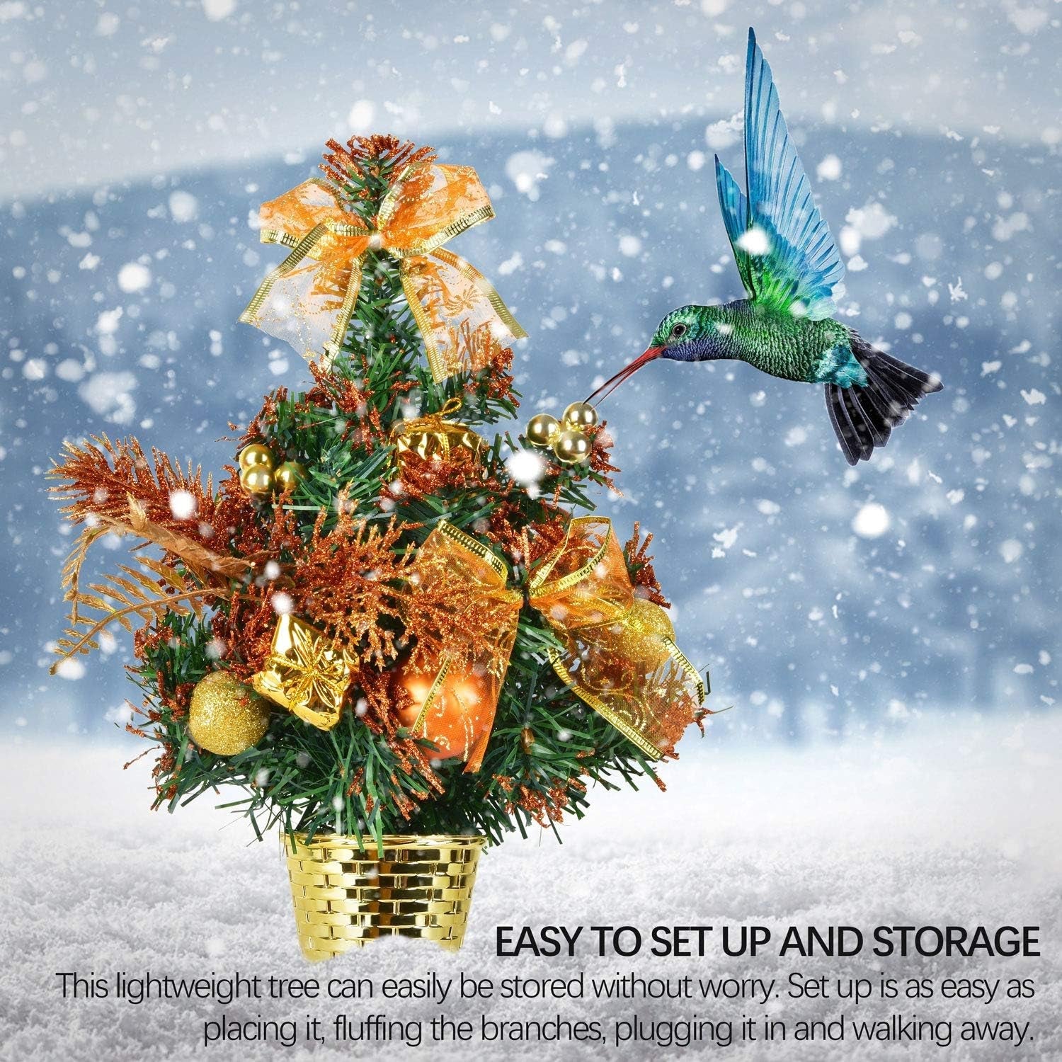 Mini Potted Christmas Tree