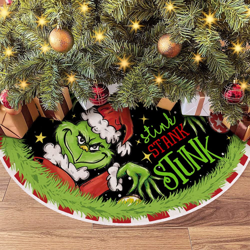 Grinch Christmas Tree Skirt
