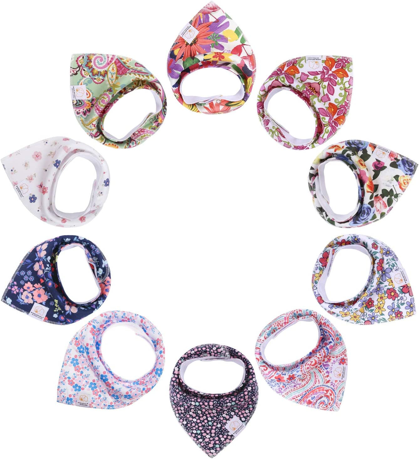 Baby Bandana Drool Bibs