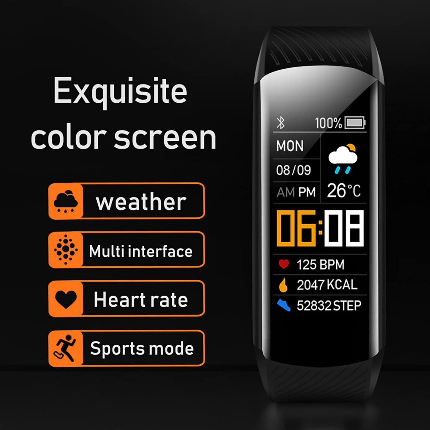 Fitness Tracker Smart Watch