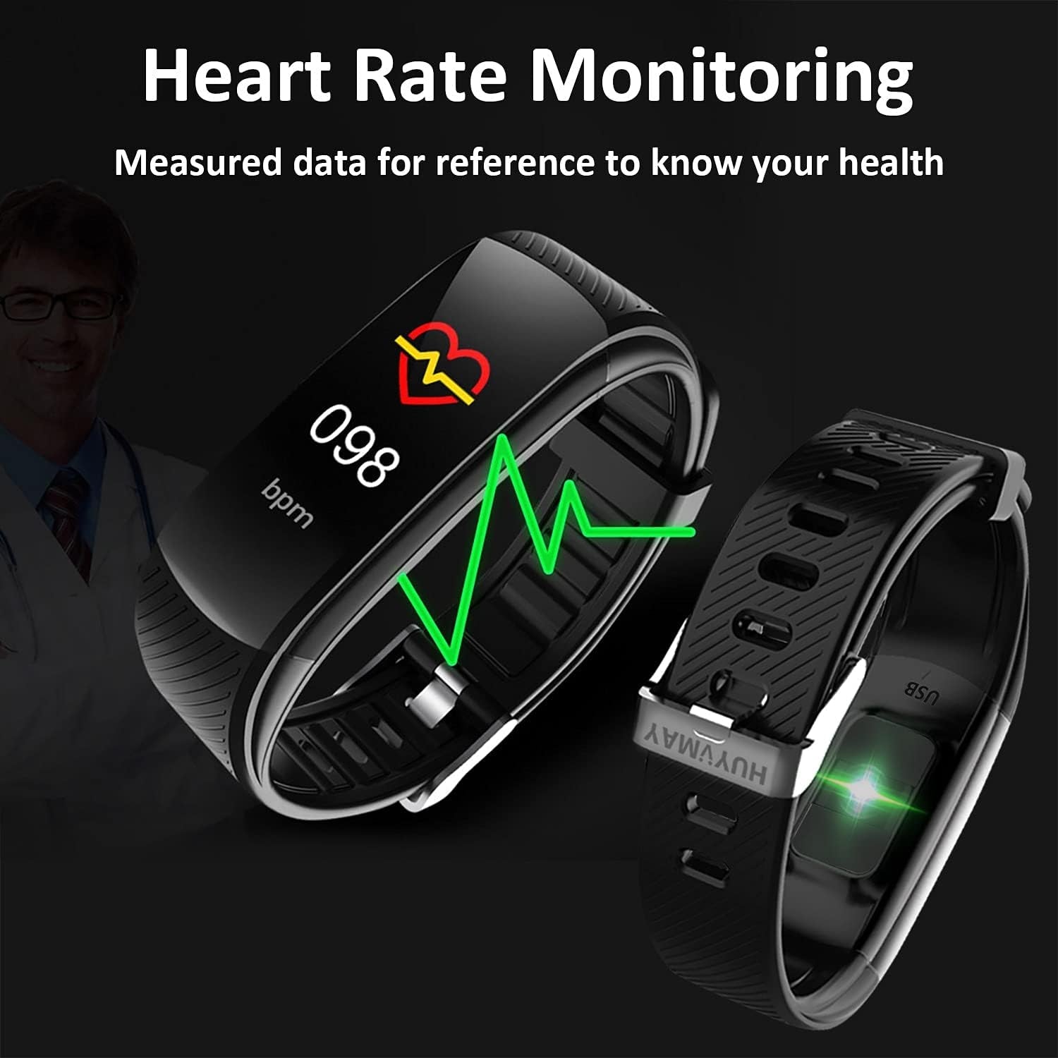 Fitness Tracker Smart Watch