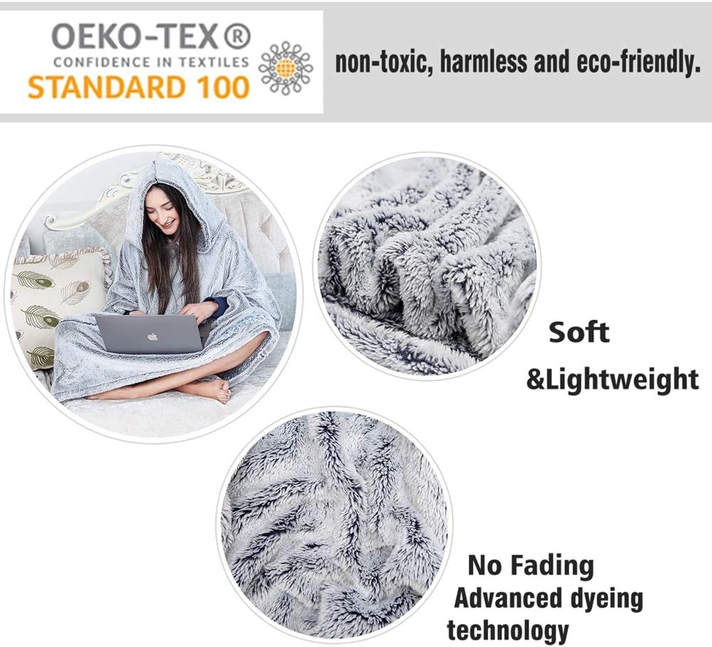 Wearable Blanket for Family