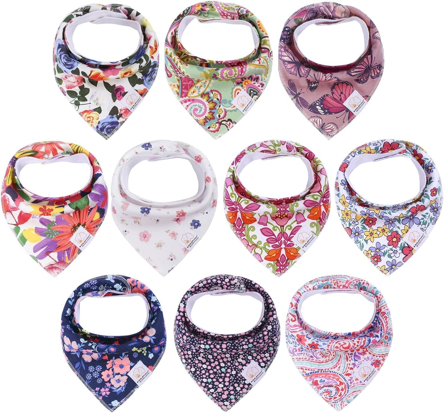 Baby Bandana Drool Bibs