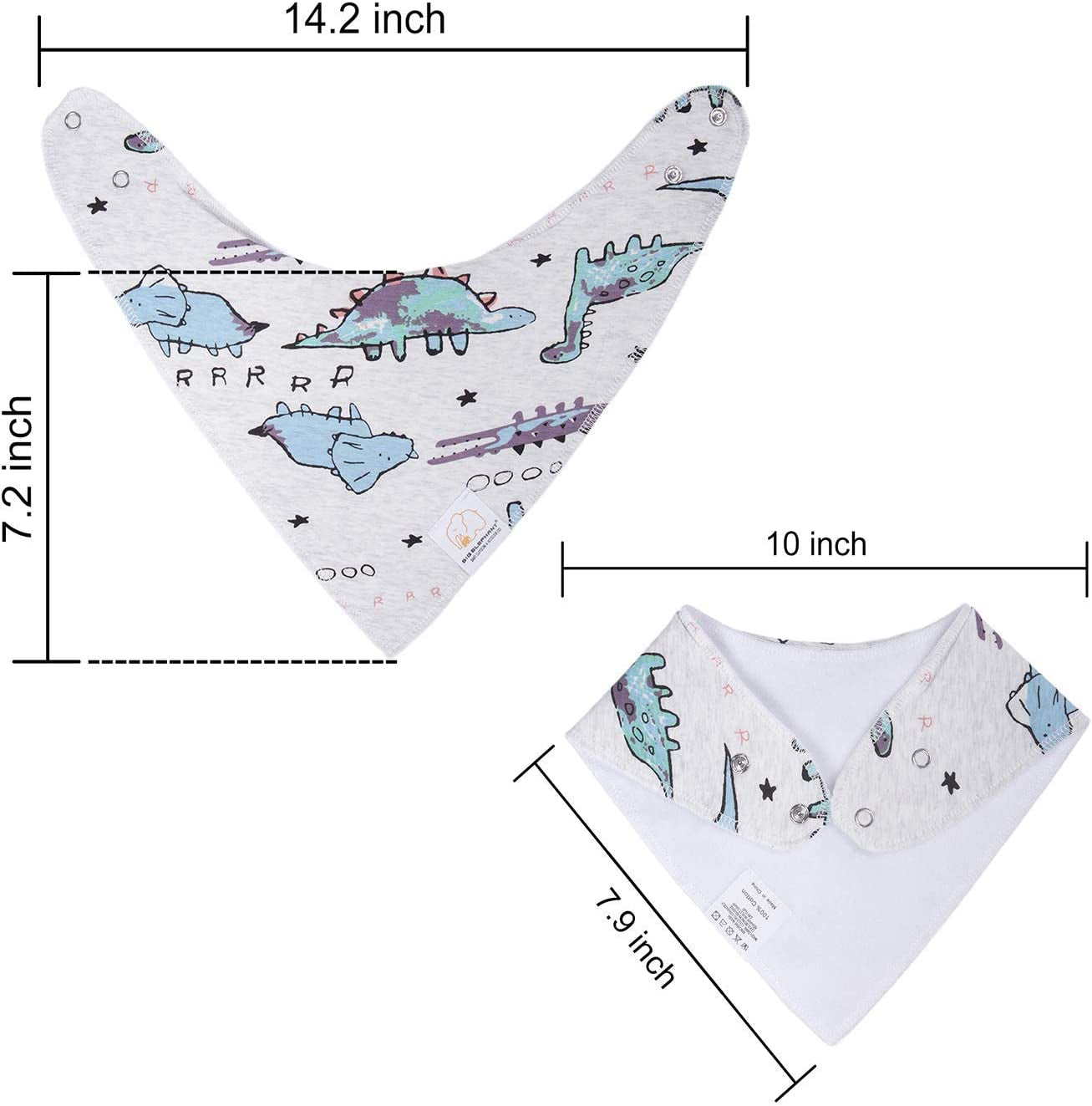 Baby Bandana Drool Bibs