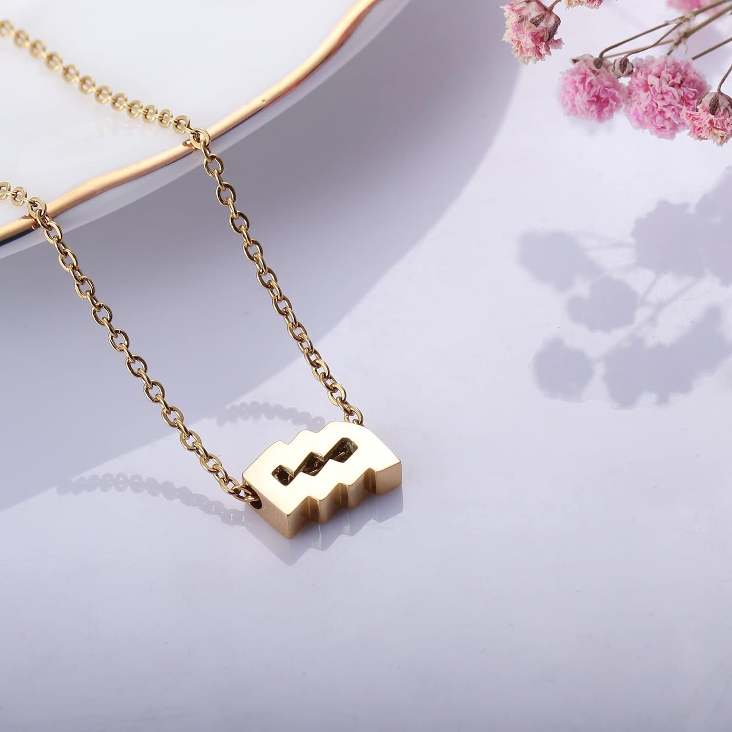 18K Gold Plated Astrology Necklace