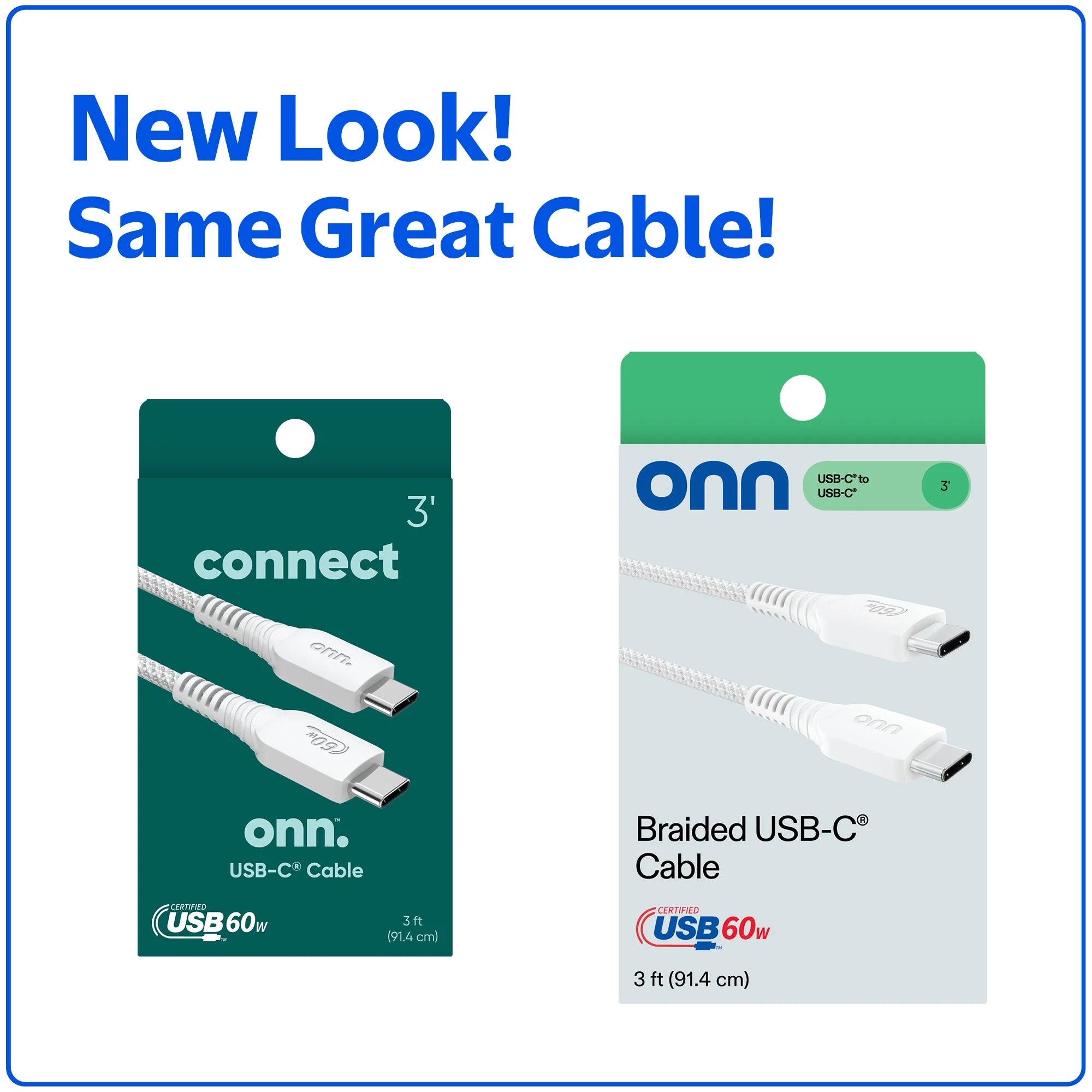 USB-C to USB-C Braided Charging Cable