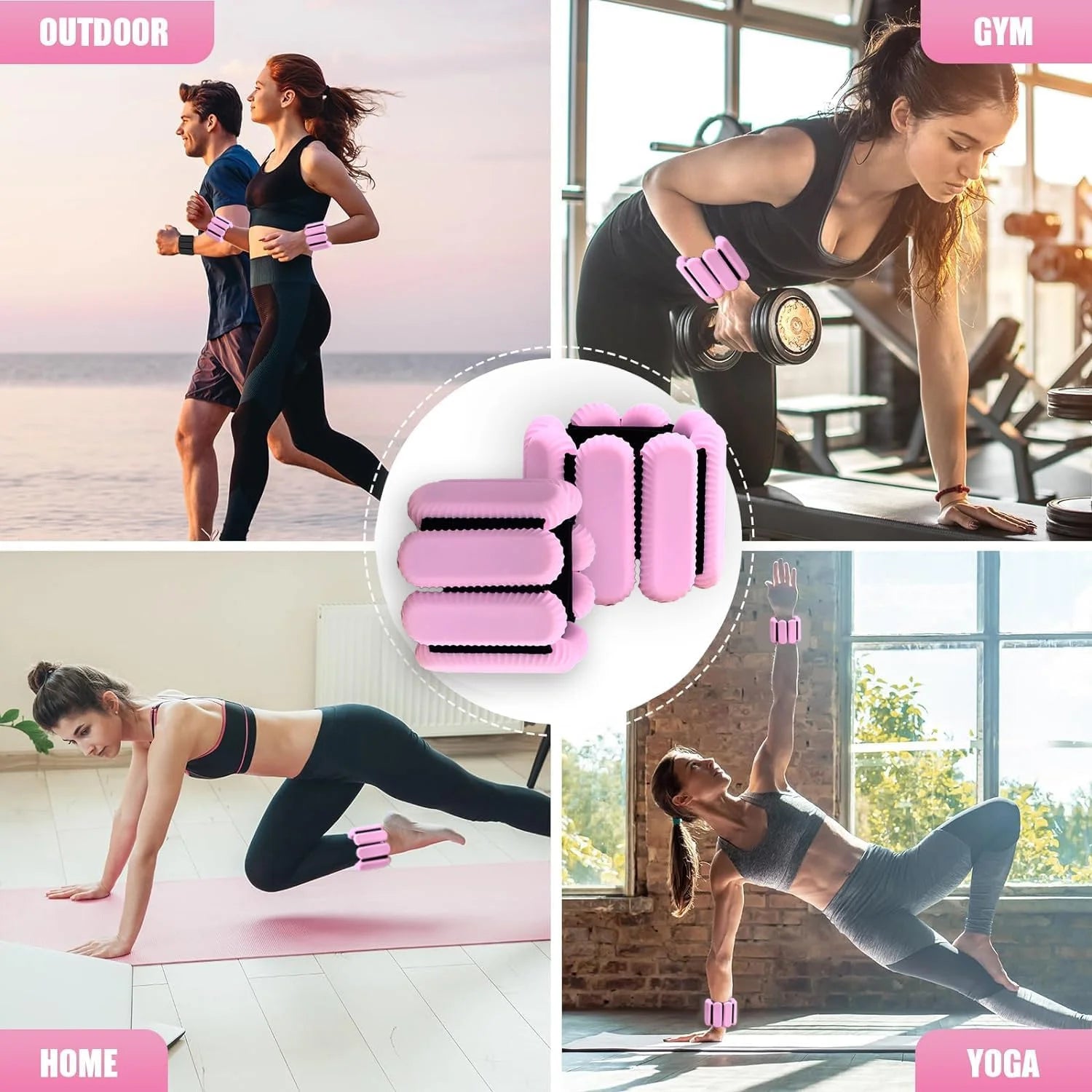 Pilates Wrist & Ankle Weights