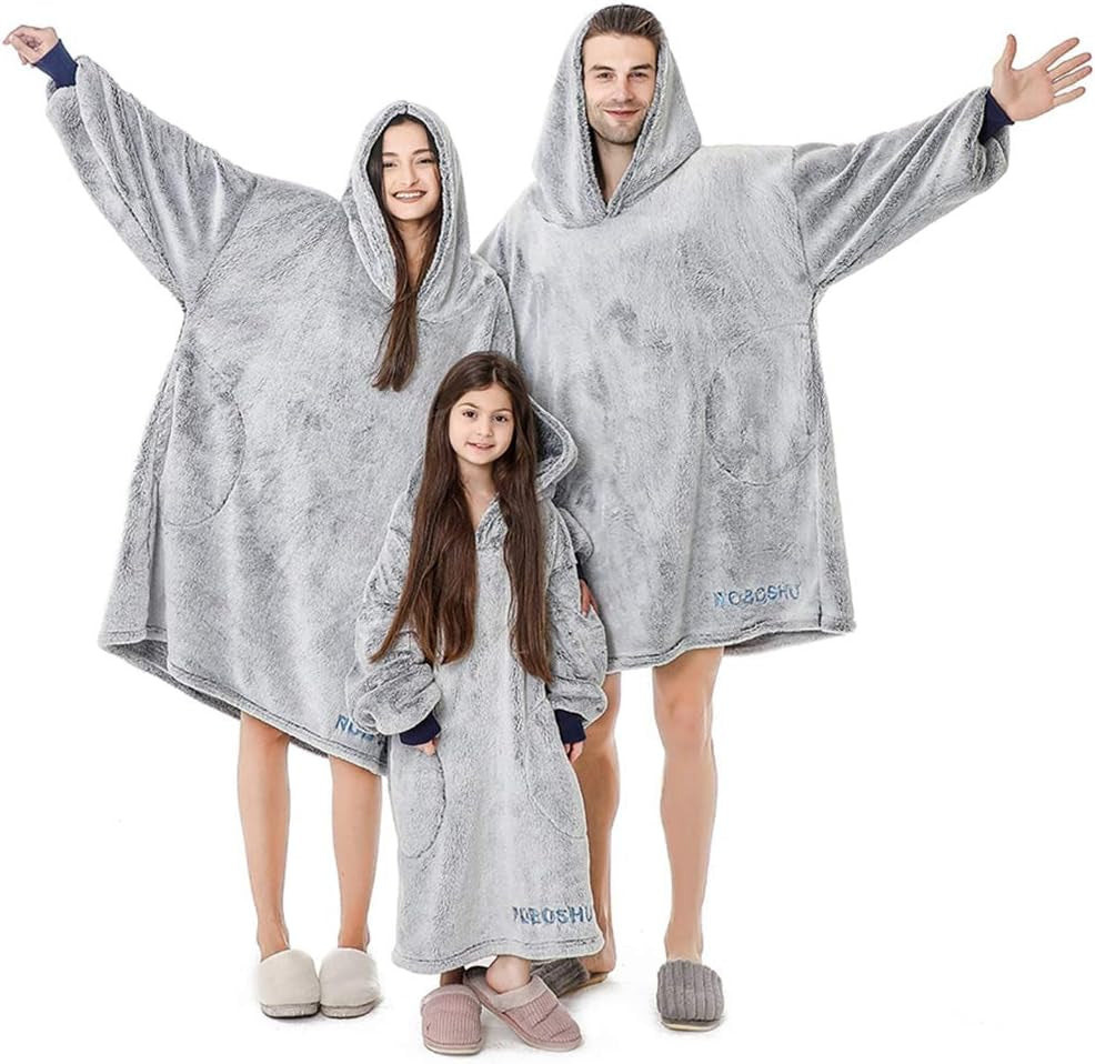 Wearable Blanket for Family