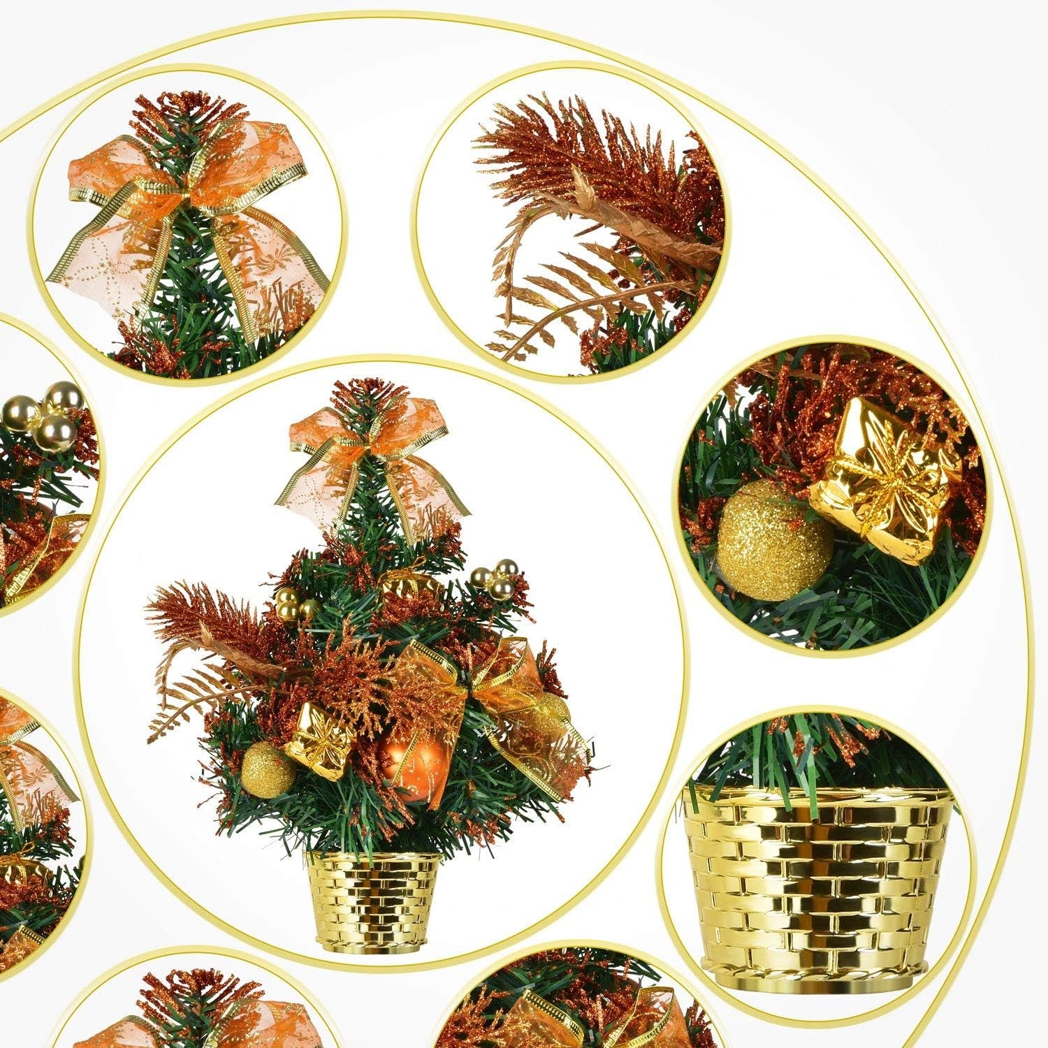 Mini Potted Christmas Tree