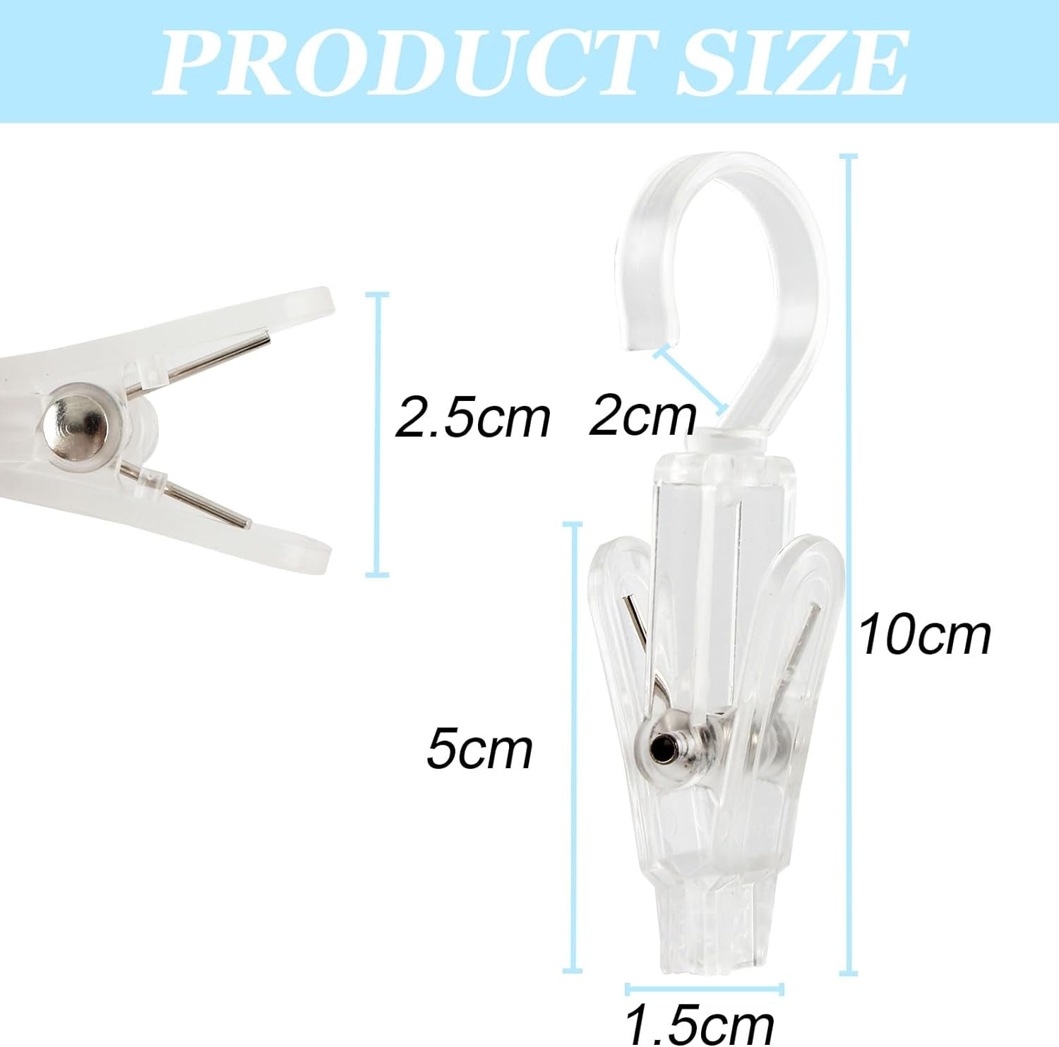 Laundry Hooks with Clips