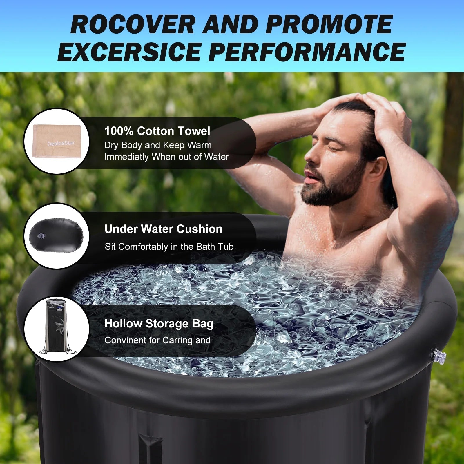 Portable Ice Bath Tub