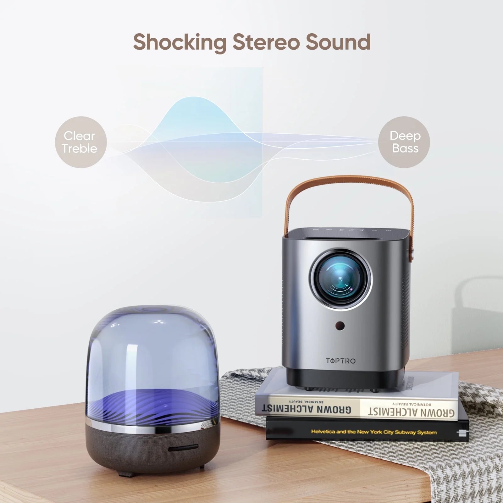 5G Wifi Bluetooth Projector