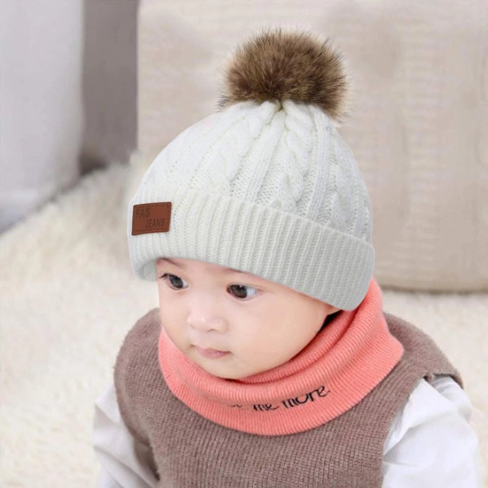 Kids Toddler Winter Beanie