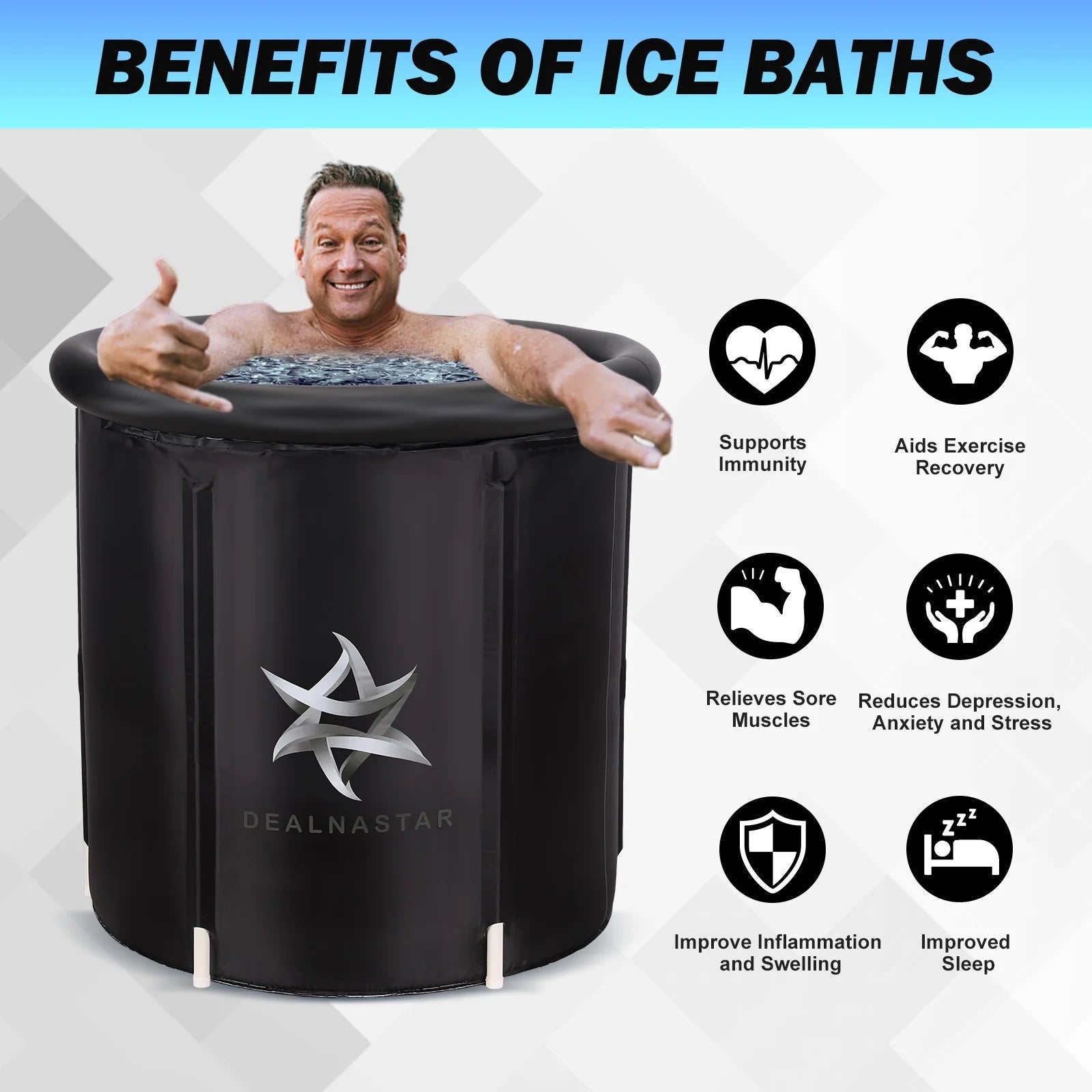 Portable Ice Bath Tub