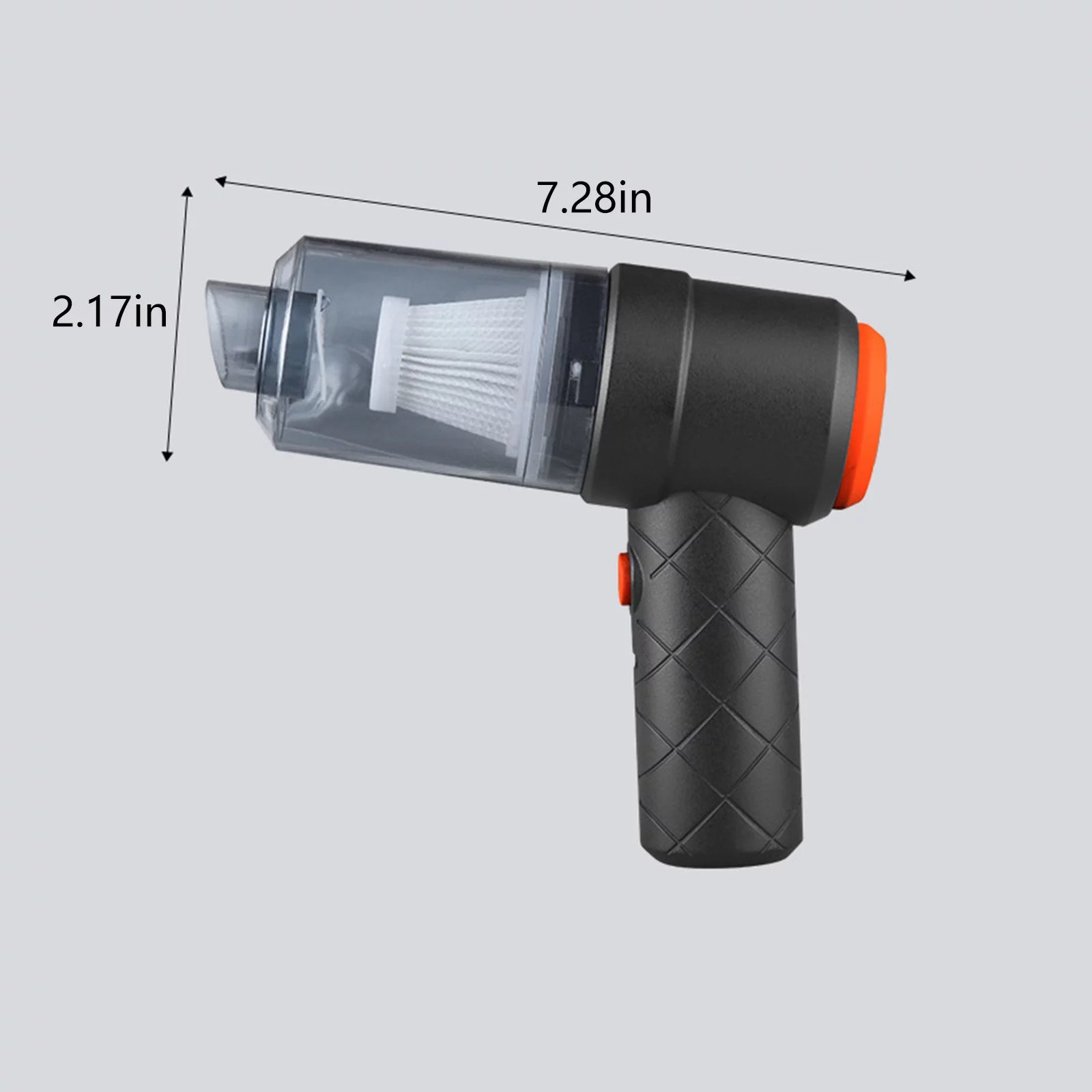 Handheld Vacuum Cleaner, 7.28X2.17X6.1 Inch, Mini Car Cordless Vacuum Cleaner, Portable Vacuum Cleaner, Dry/Wet Handheld Vacuum Cleaner