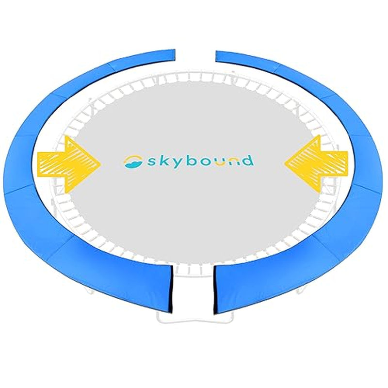 Universal Replacement Trampoline Safety Pad - Spring Cover Fits 12Ft 14Ft 15Ft Frames - Comfortable Long Lasting and Wa