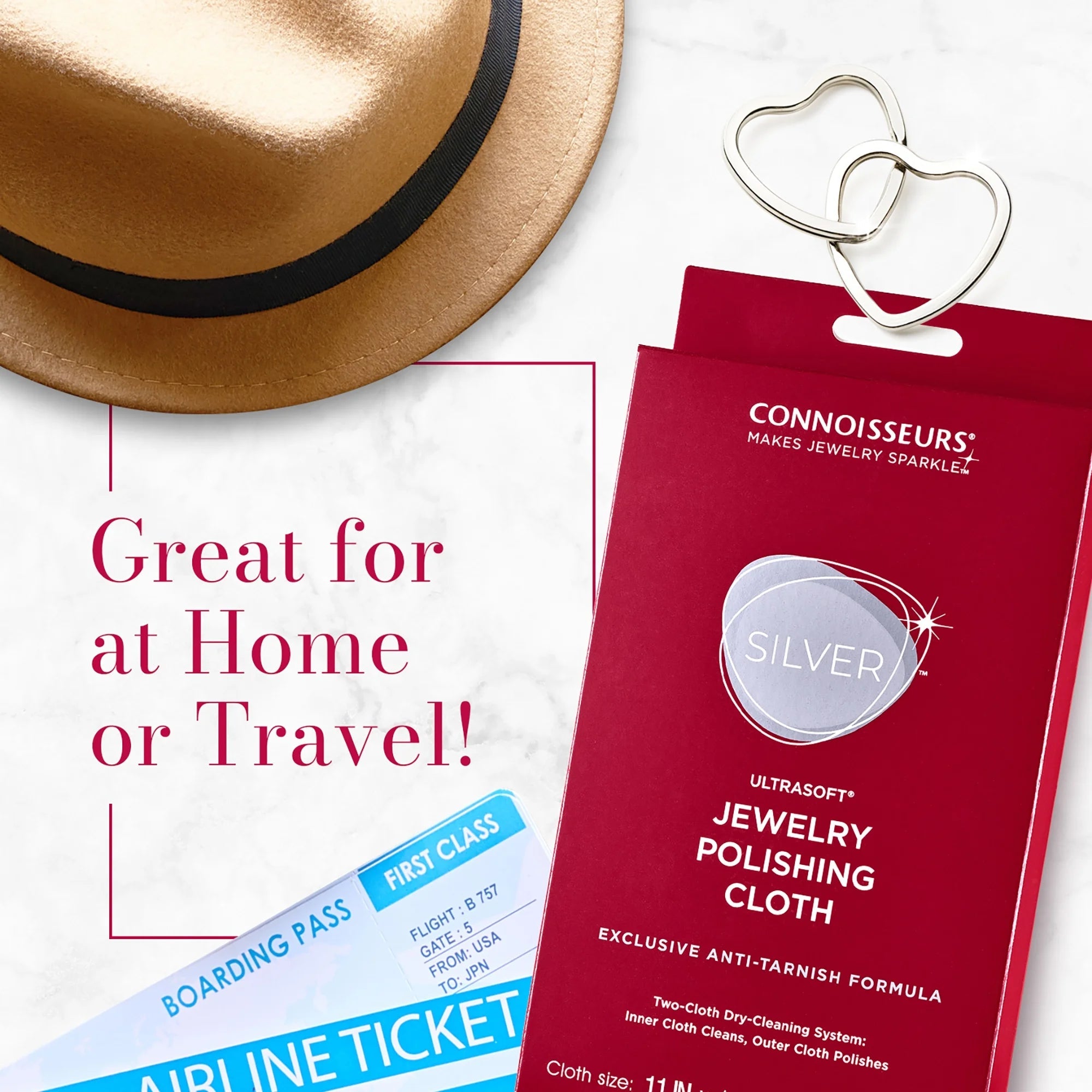 Silver Jewelry Polishing Cloth