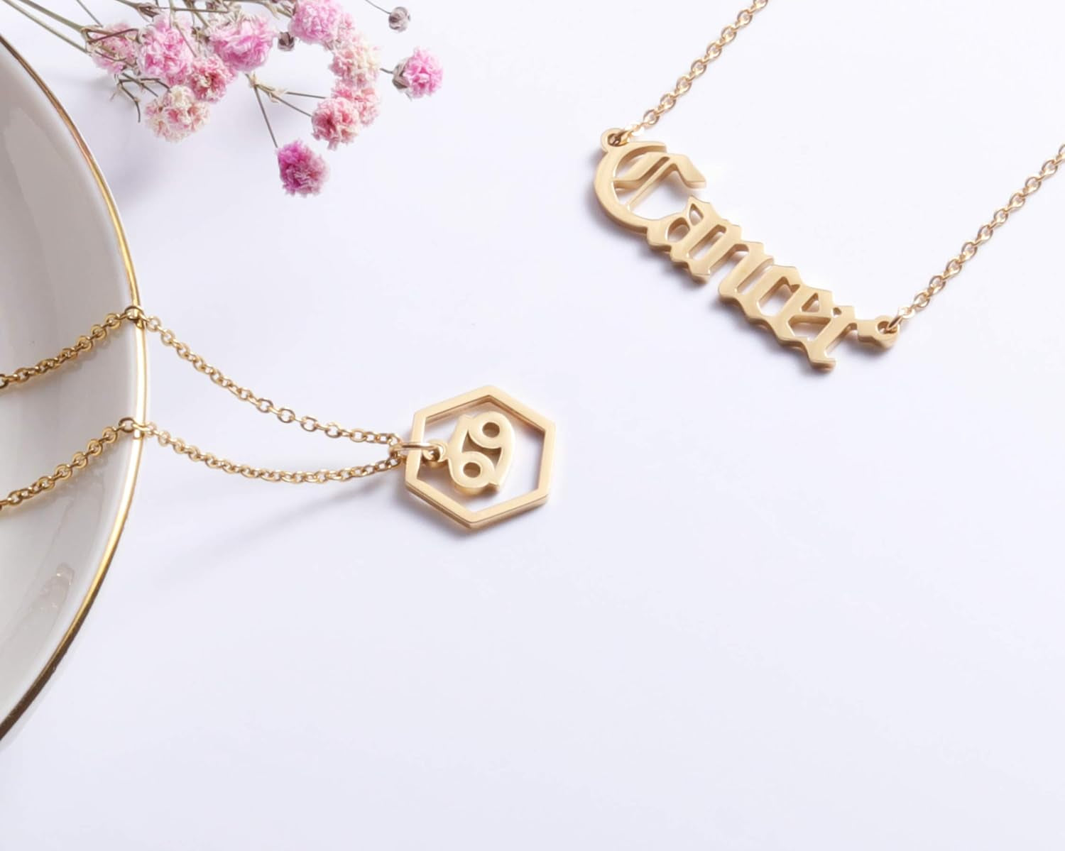 18K Gold Plated Astrology Necklace