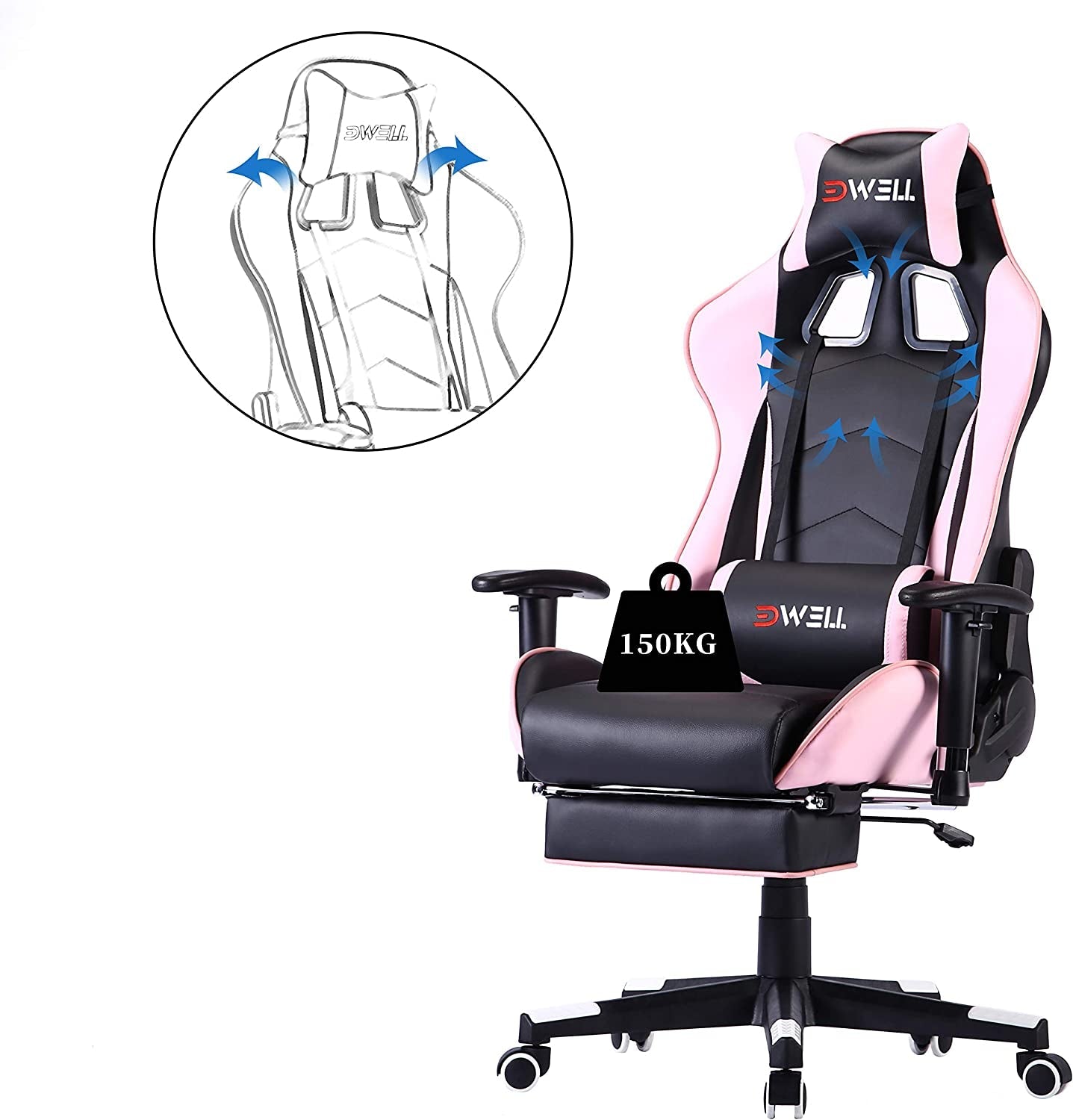Pink Gaming Chair