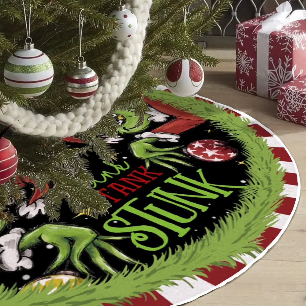 Grinch Christmas Tree Skirt