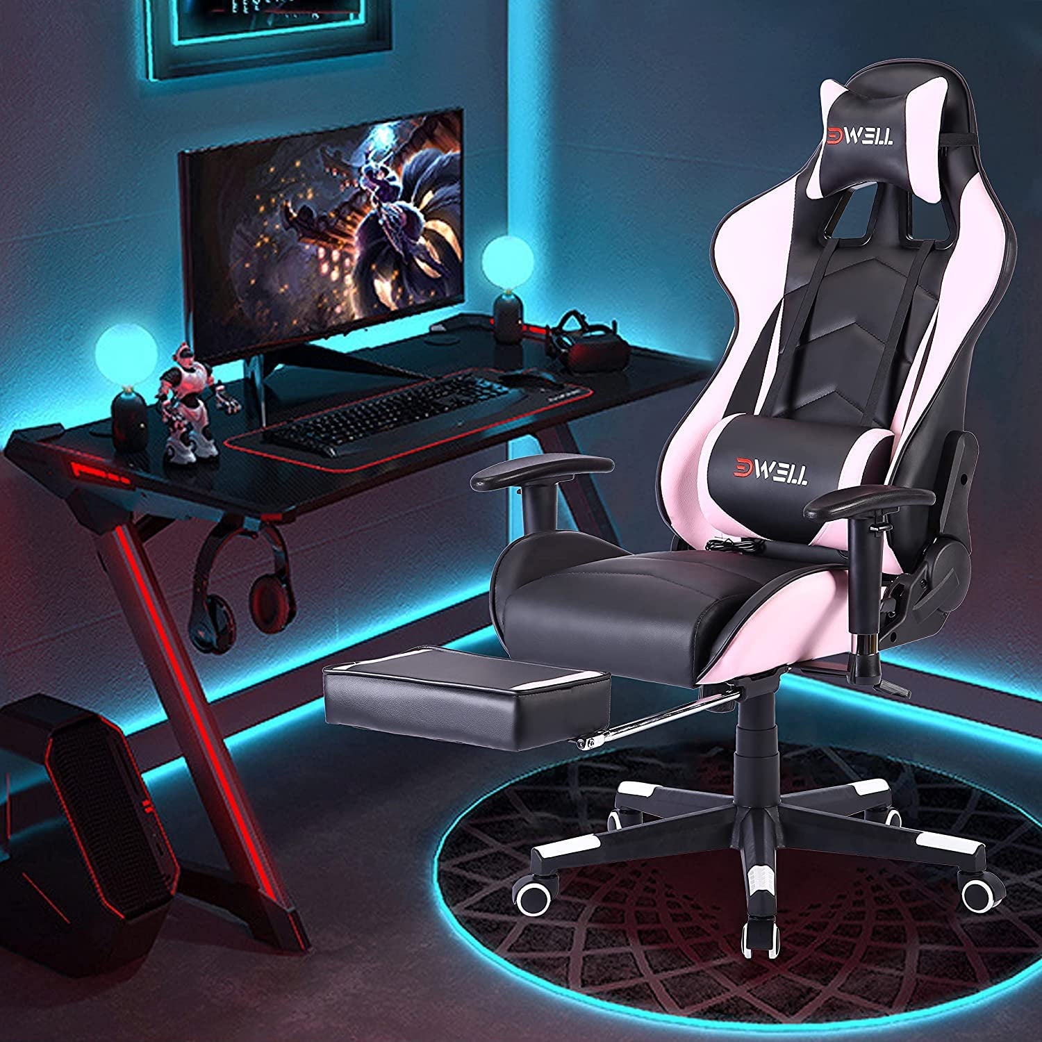 Pink Gaming Chair