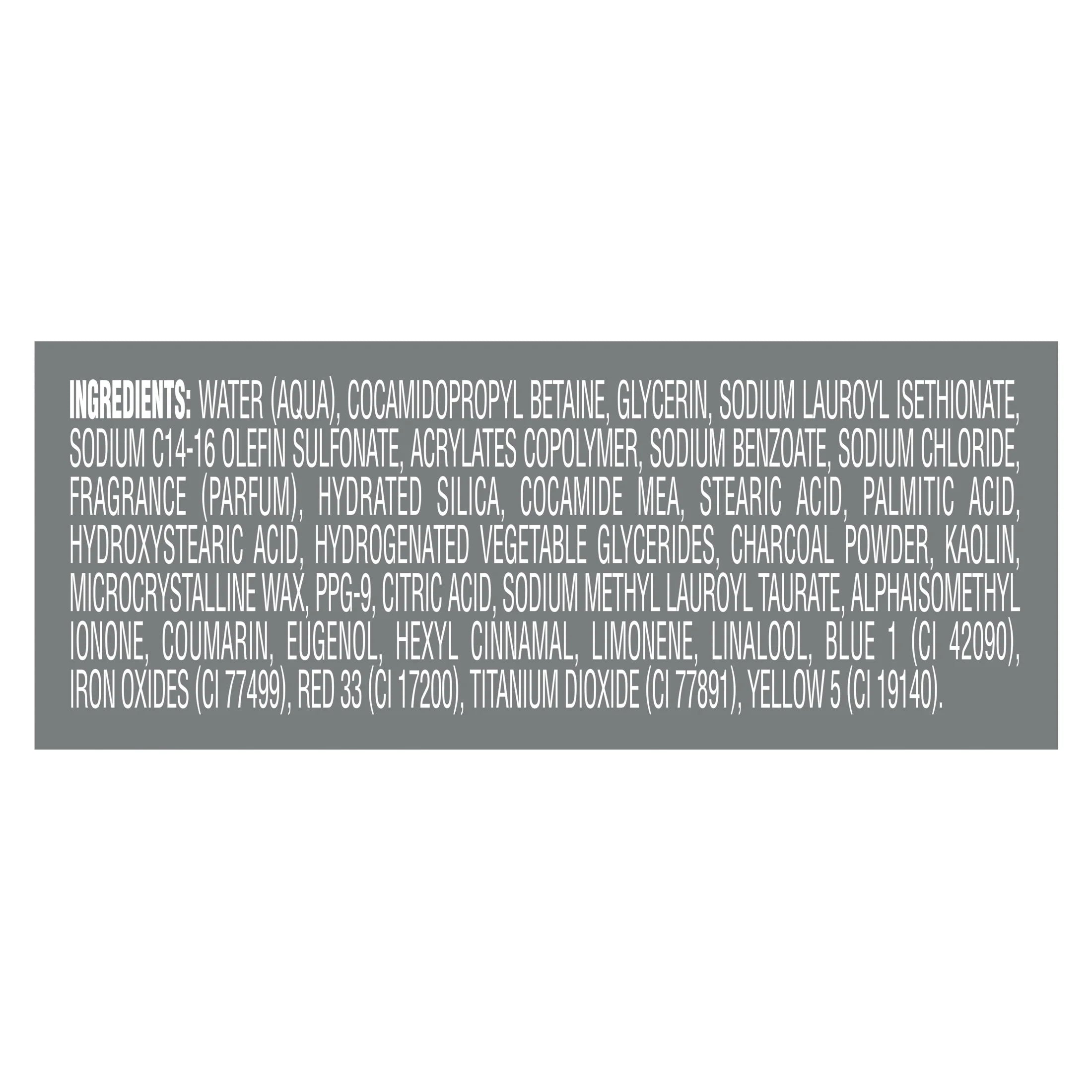 (4 Pack)  Purifying Hydrating Face & Body Wash for Men Charcoal & Clay, 30 Oz