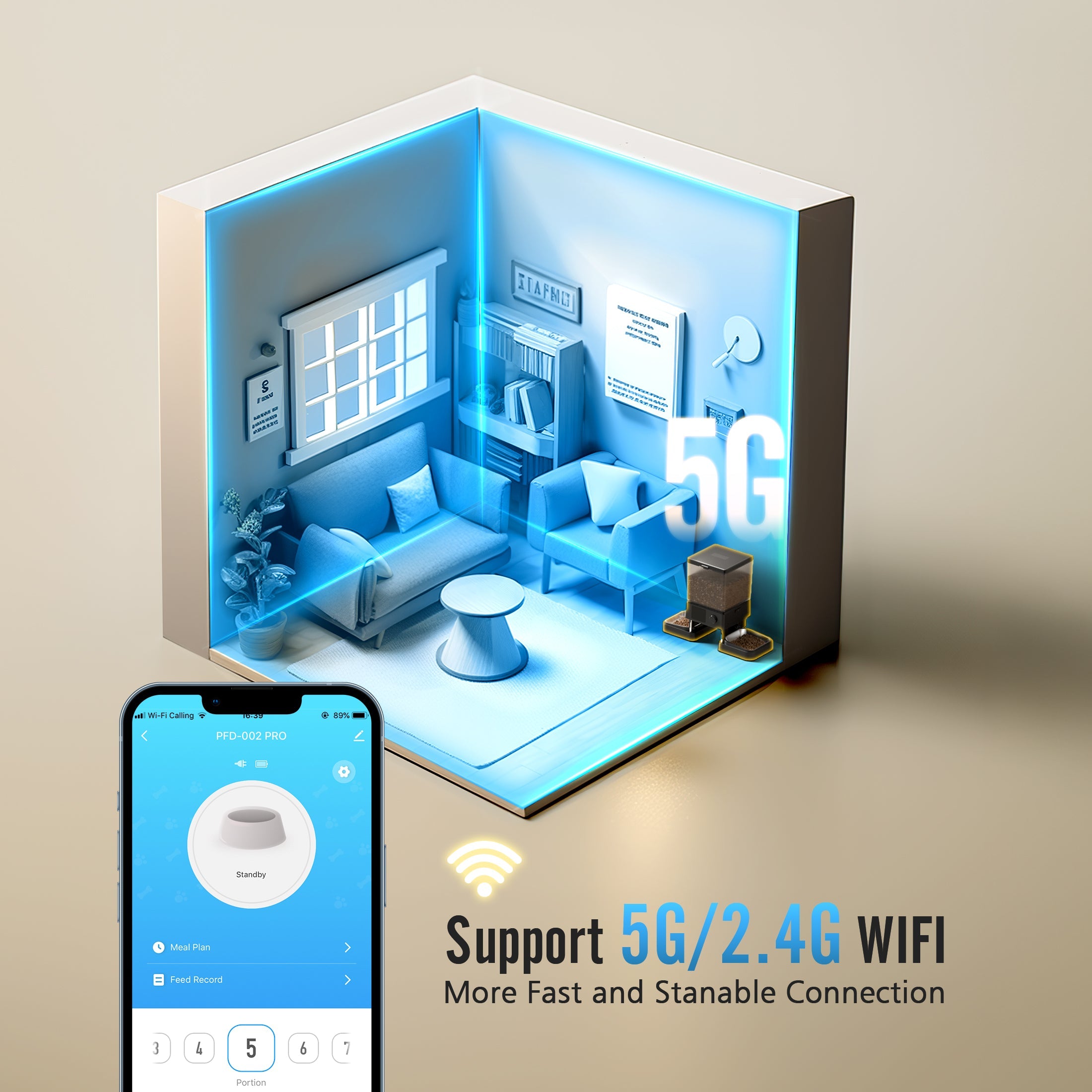 Automatic Cat Food Dispenser