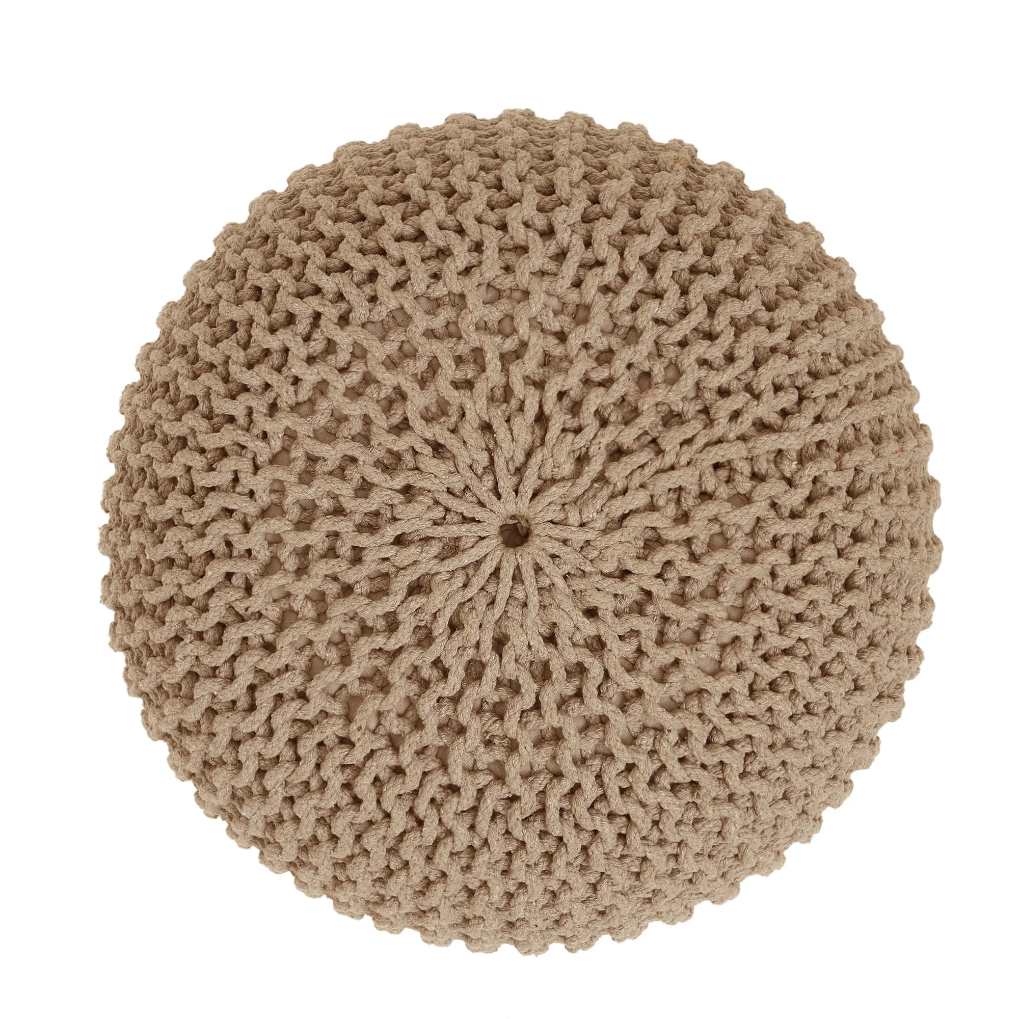 Round Pouf Ottoman