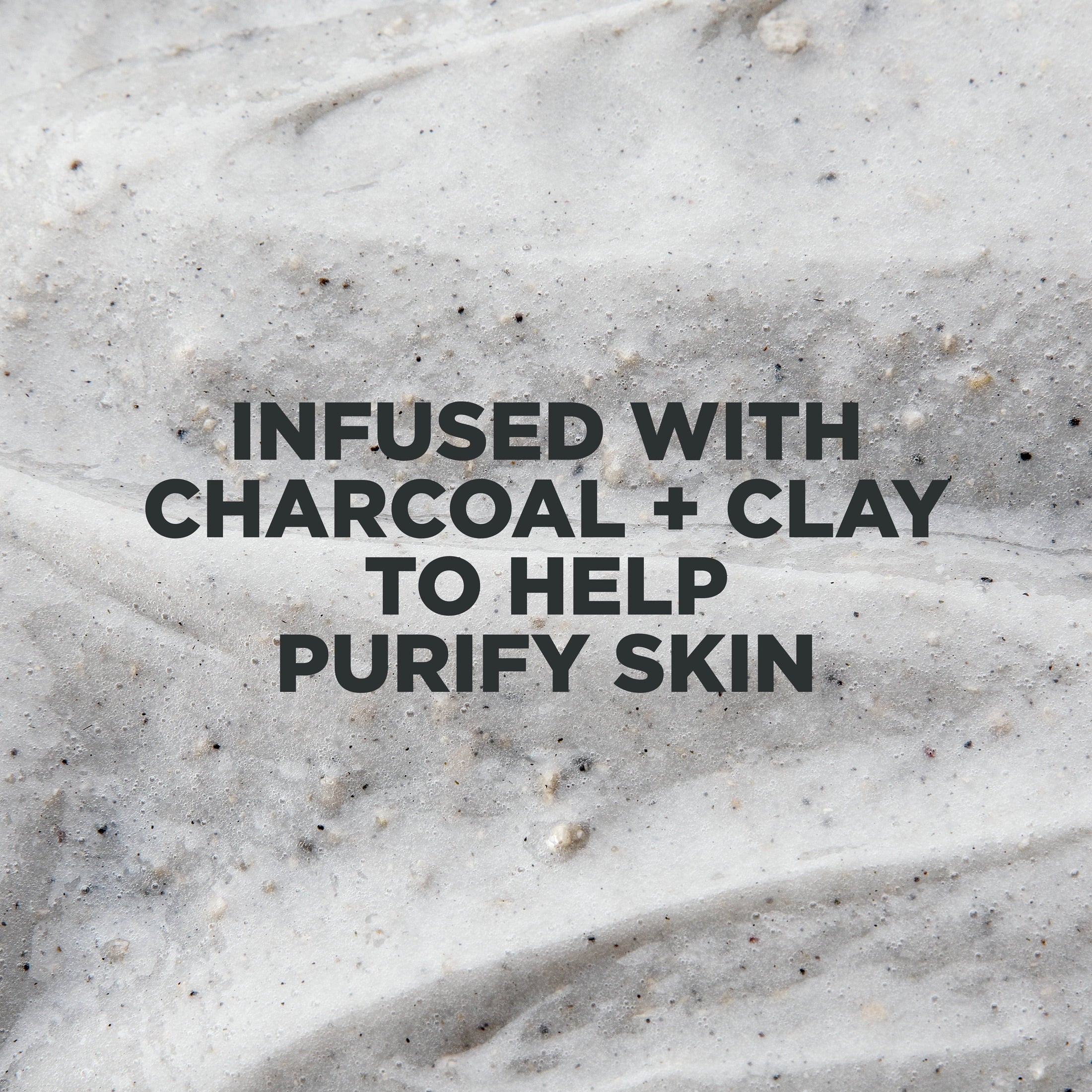 (4 Pack)  Purifying Hydrating Face & Body Wash for Men Charcoal & Clay, 30 Oz