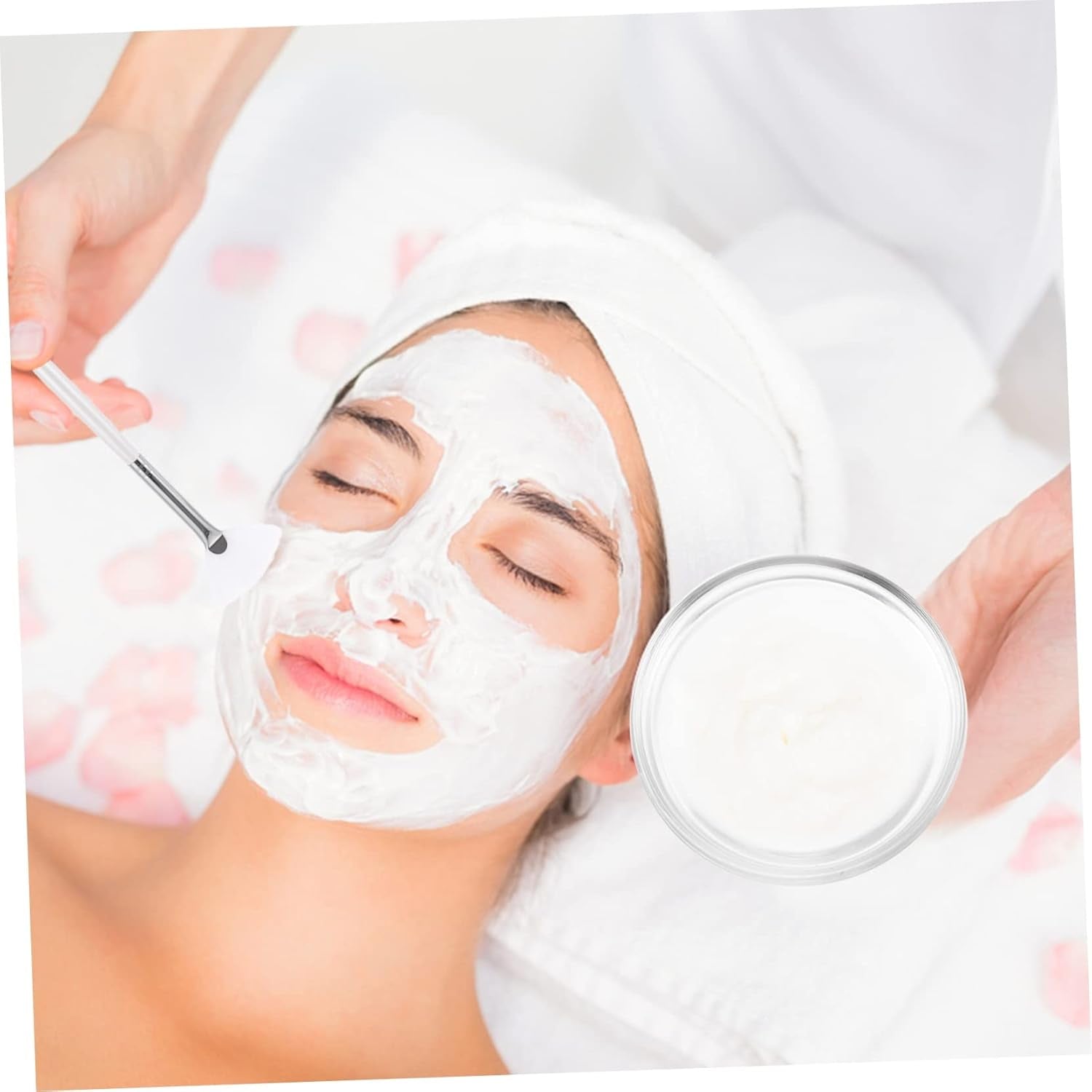 Skin-Friendly Facial Set Beauty Brush and Bowl for Facial Mask Applicator Tools